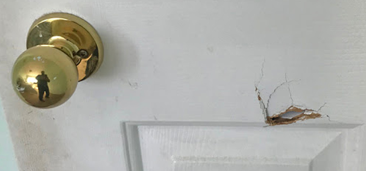 interior door hole repair Pomona